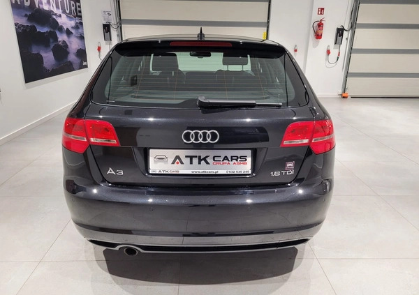 Audi A3 cena 39900 przebieg: 220000, rok produkcji 2010 z Garwolin małe 121